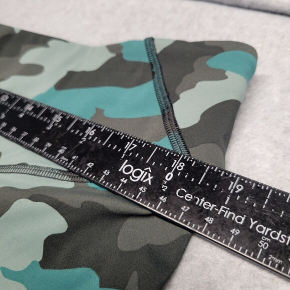 Lululemon Base Pace High-Rise Running Tight 25" Camo Tidewater Teal Size 18 Yoga - Picture 3 of 14